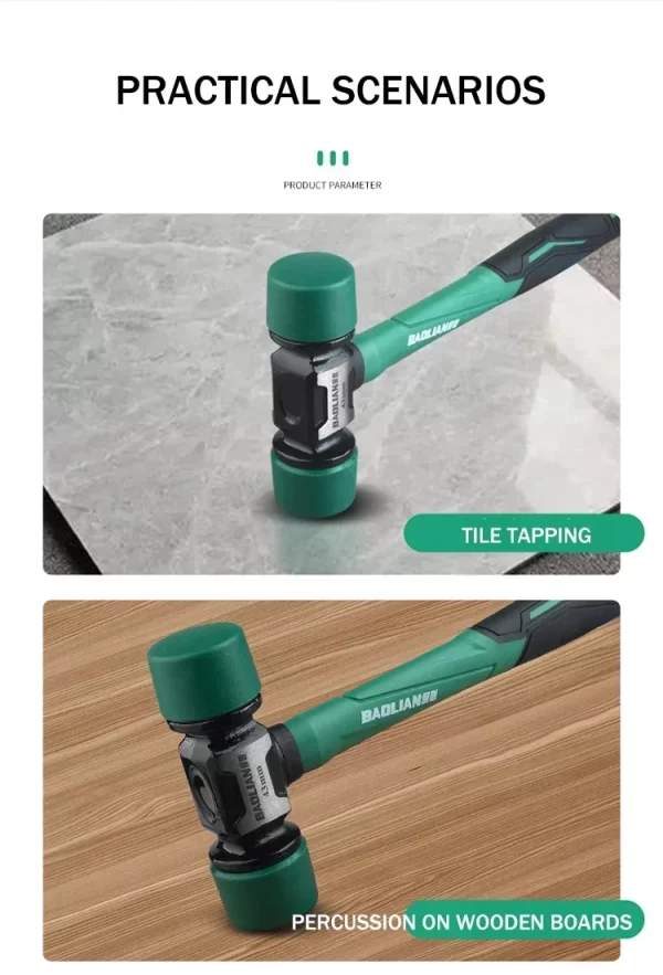 Rubber Hammer Transformable Multifunctional High Resilience Rubber Hammer - Image 18