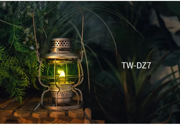 ThousWinds Railroad Camping Lantern Outdoor Lights Emotion Vintage Kerosene Oil Lamp - Image 46