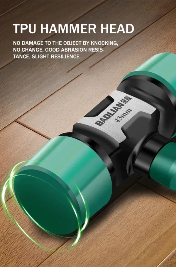 Rubber Hammer Transformable Multifunctional High Resilience Rubber Hammer - Image 11