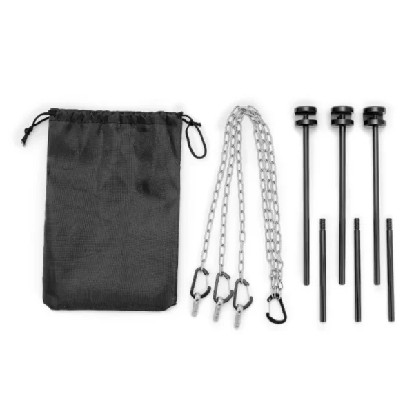 Portable Detachable Vertical Tripod Grill Barbecue Grill Bracket Barbecue Grill Tripod Stand - Image 8