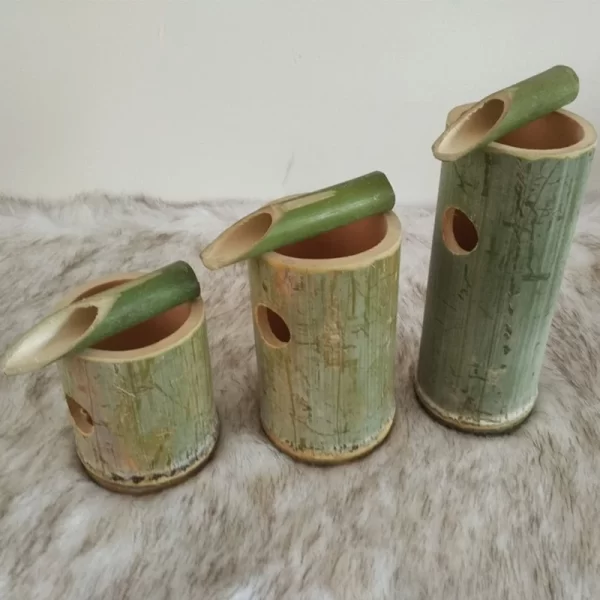 1pc Bamboo Fountain Modern Home Decor Water Fountains Ornaments Garden Decoration - Image 6
