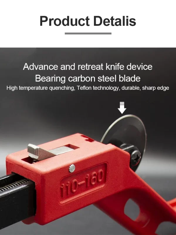 Hot Pipe Cutter PVC Tube Cutter 50-120mm Dual-purpose Scissor - Image 17