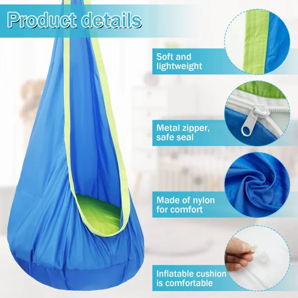 Chair Sensory Swing Chair Portable Hammock Chair Swing - Image 3