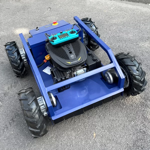 Customized     2025 Affordable New Wheeled Lawn Mower With Four Stroke Standard Lawn Mower Remote Control - Image 4