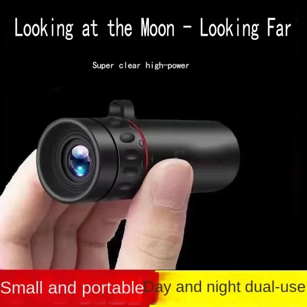 2000x24 HD Monocular Telescope Mini Portable Mobile Phone Telescope with Holder - Image 13