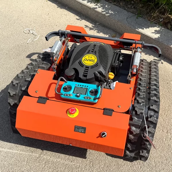 Crawler Lawn Mower Diesel Power Garden Turn Grass Cutter with Tracks - Image 3