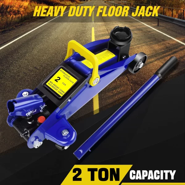 BRIEFNESS 2 Ton Hydraulic Trolley Steel Jack - Image 2
