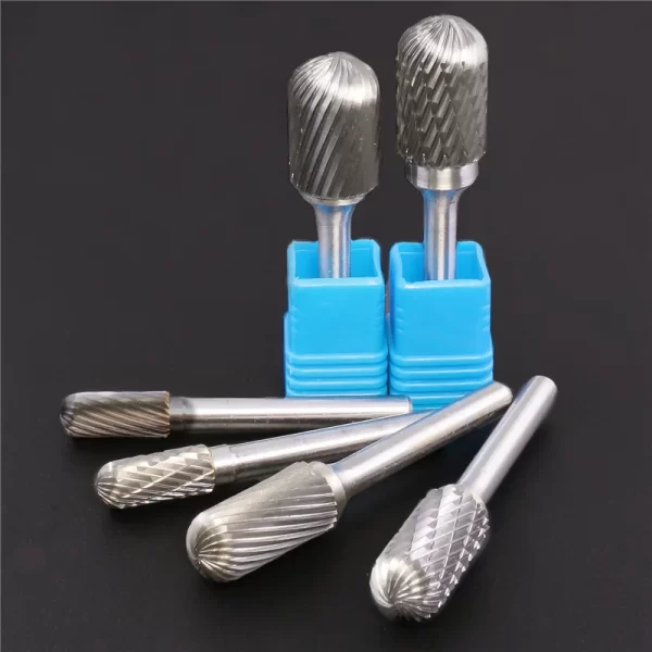 Tungsten Carbide Rotary File Burr Style C 6mm 1/4 Shank - Image 21