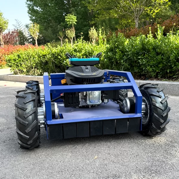 Customized     2025 Affordable New Wheeled Lawn Mower With Four Stroke Standard Lawn Mower Remote Control - Image 2
