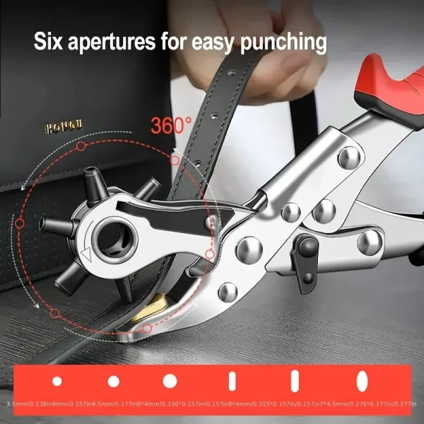 Leather Hole Punch Leather Tools Multifunctional - Image 5