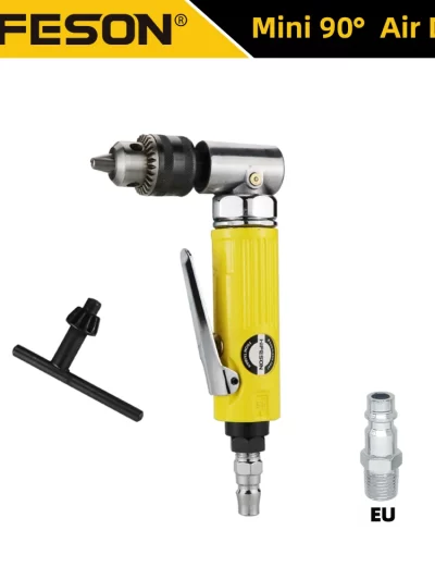 HIFESON 3/8 Elbow Air Drill Right Angle 90 ° Air Drill