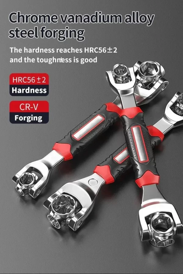 1PCS 52-in-1 Multi-Functional Socket Wrench Set - Image 10
