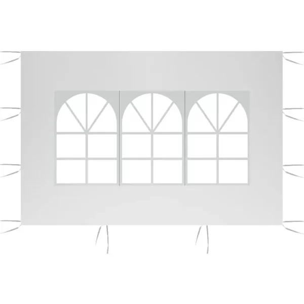 Outdoor Canopy Tent Cloth 2x3m Instant Canopy Tent Sidewalls Transparent Window Design - Image 14