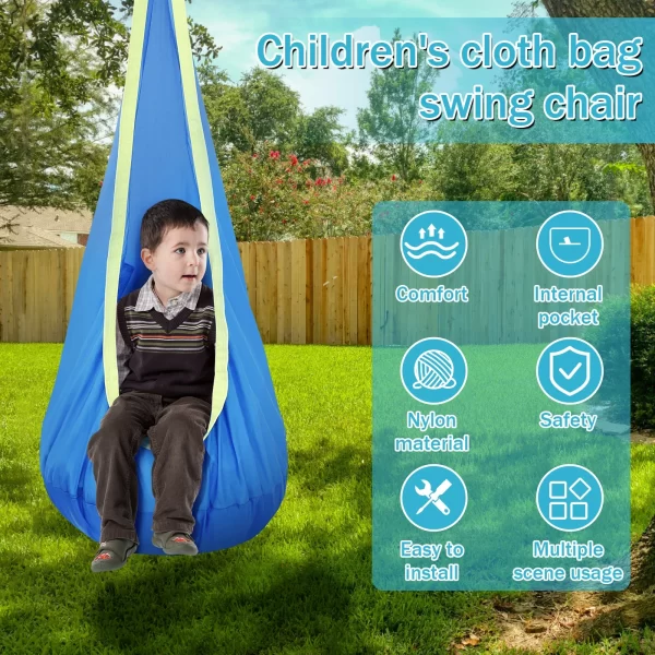Chair Sensory Swing Chair Portable Hammock Chair Swing - Image 2