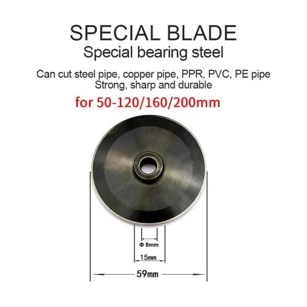 Hot Pipe Cutter PVC Tube Cutter 50-120mm Dual-purpose Scissor - Image 3