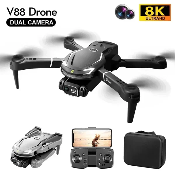 Original V88 Drone 8K 5G GPS Professional HD Aerial Photography Remote Control Aircraft - Image 5