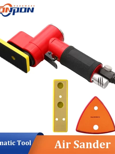 Pneumatic Sandpaper Polisher 15000RPM Triangle Air Random Orbital Sander