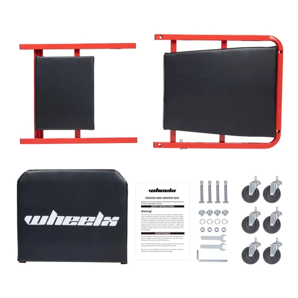 3-in-1 Rolling Mechanic Creeper - Image 12