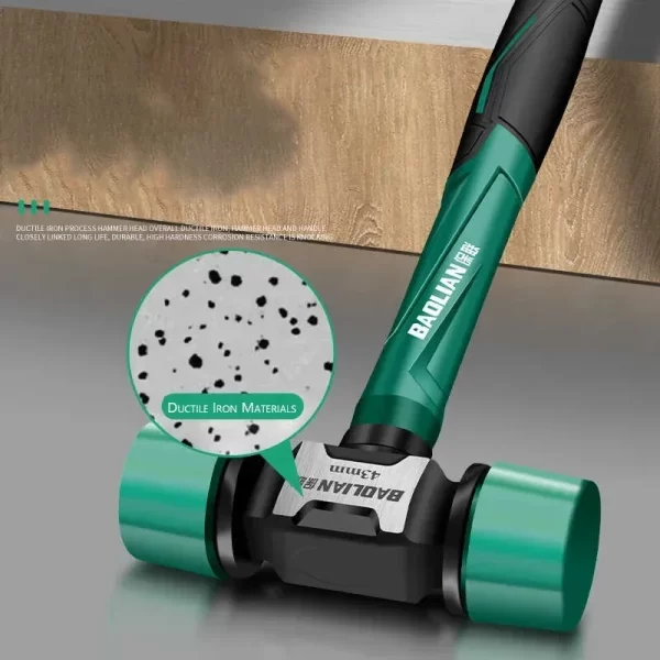Rubber Hammer Transformable Multifunctional High Resilience Rubber Hammer - Image 3