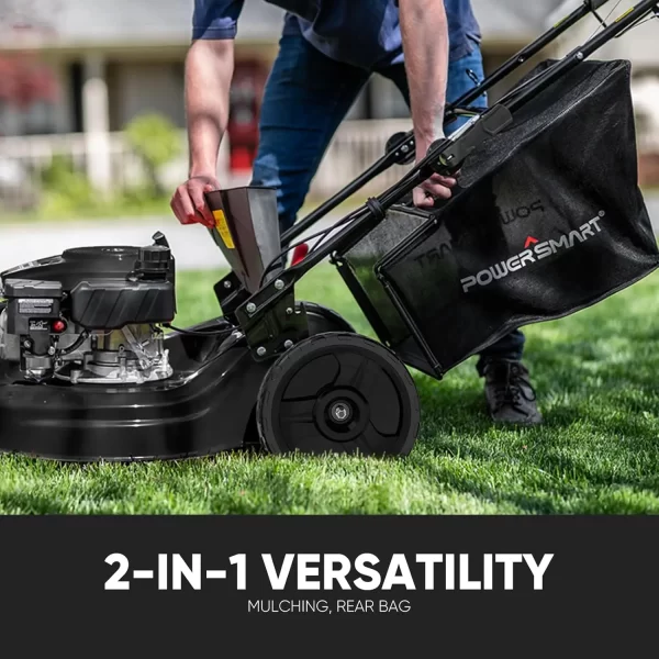 Self Propelled Gas Lawn Mower, 22 in. with 170cc OHV Engine Rear-Wheel-Drive - Image 4