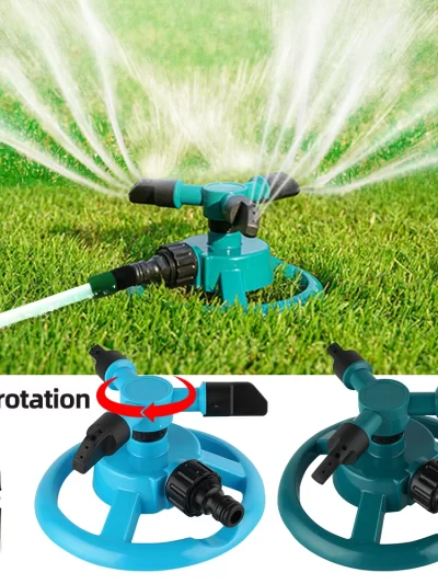 360 Degree Automatic Rotating Garden Lawn Water Sprinklers