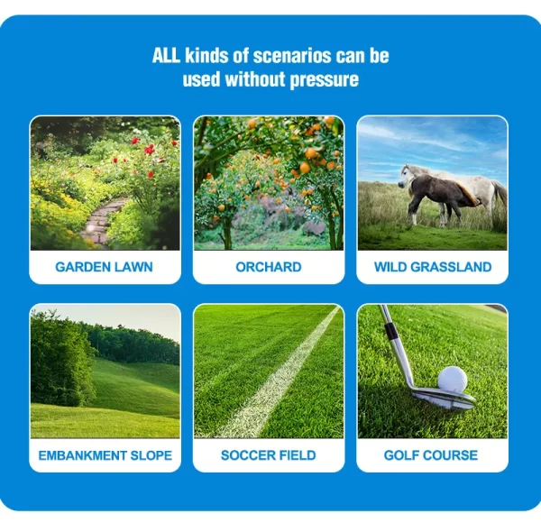 Powerful Gasoline Engine Remote Control Lawn Mower - Image 13