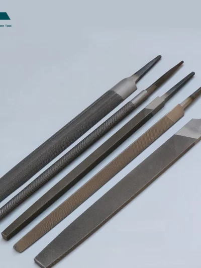 5Pcs 6 Inch Industrial Steel Files Set Flat/Round/Half Round/Triangle/Square