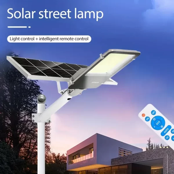 200W Outdoor Solar Street Light 6000mah Automatic Dusk to Dawn Street Light - Image 10