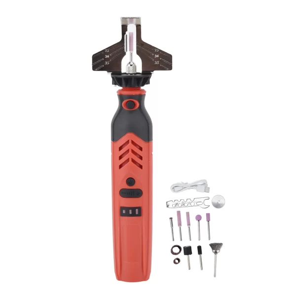 Chain Saw Sharpen Tool Set DC3.6V Cordless Saw Sharpener Kit Handheld - Image 3