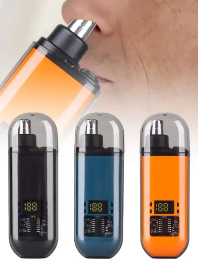 2 In 1 Electric Portable Ear And Nose Hair Trimmer Clipper