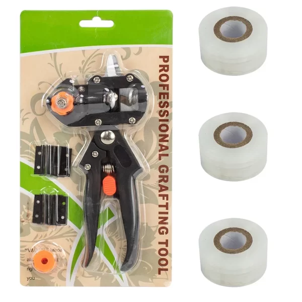 Professional Garden Grafting Tool Kit 2 in 1 Farming Pruning Scissors - Image 9