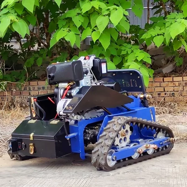 Powerful Gasoline Engine Remote Control Lawn Mower - Image 4