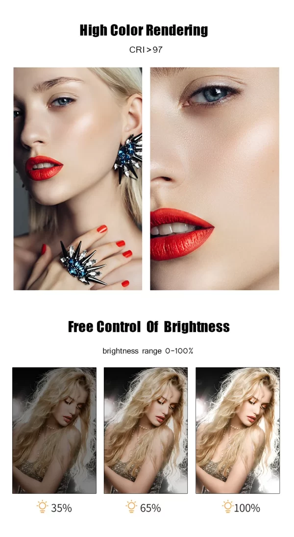 LED Video Lights Conference Photography Lighting Selfie Light Photo Studio lamp - Image 11