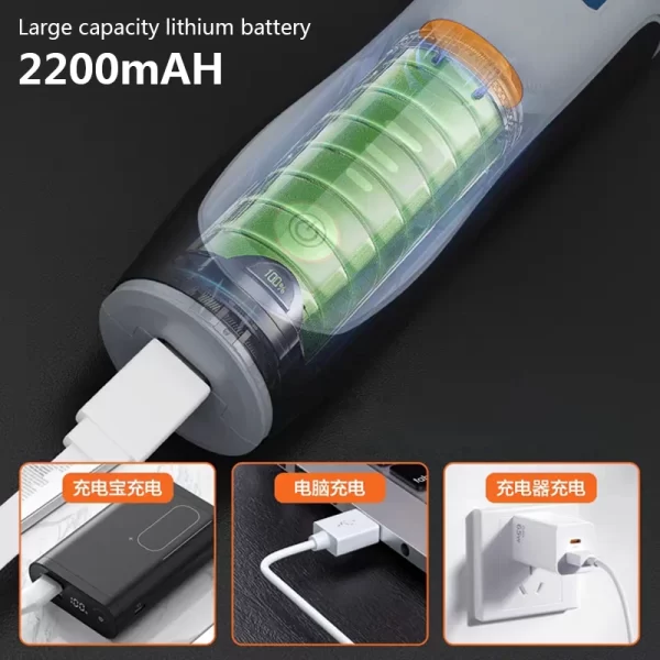 35W USB Cordless Rotary Tool Dremel DIY Mini Drill Engraving Pen - Image 2