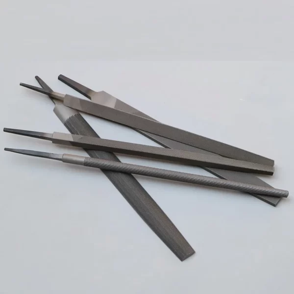 5Pcs 6 Inch Industrial Steel Files Set Flat/Round/Half Round/Triangle/Square - Image 4