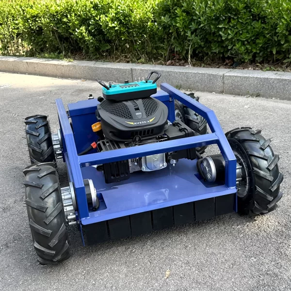 Customized     2025 Affordable New Wheeled Lawn Mower With Four Stroke Standard Lawn Mower Remote Control - Image 3