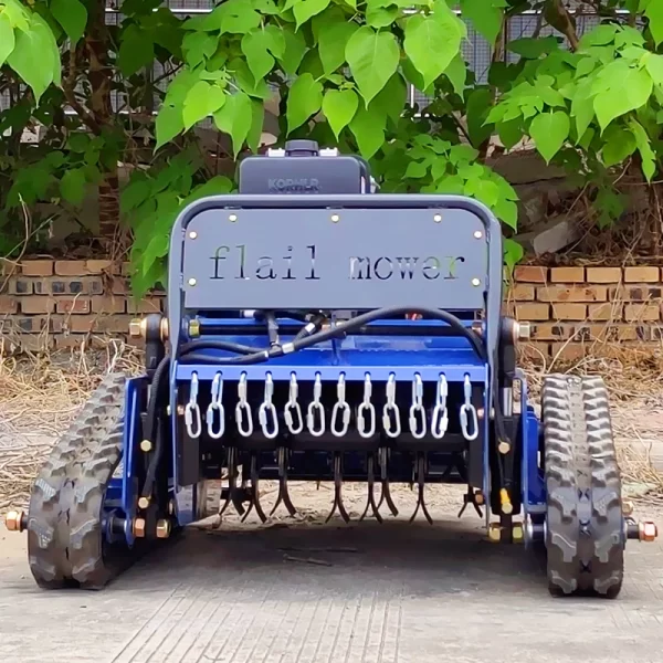 Powerful Gasoline Engine Remote Control Lawn Mower - Image 3