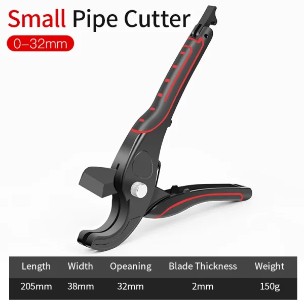 32/42mm Pipe Cutter Aluminum Pipe Scissors Tube Hose Plastic Pipes PVC/PPR - Image 9