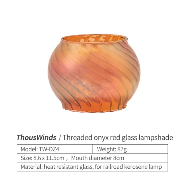 ThousWinds Railroad Camping Lantern Outdoor Lights Emotion Vintage Kerosene Oil Lamp - Image 17