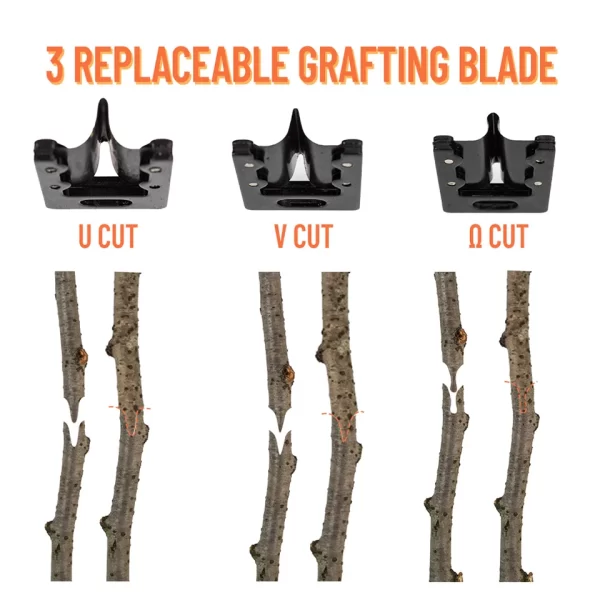 Professional Garden Grafting Tool Kit 2 in 1 Farming Pruning Scissors - Image 15