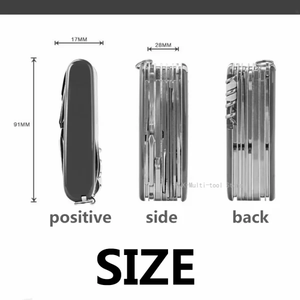 30 Basic Functions Folding military survival knives - Image 6