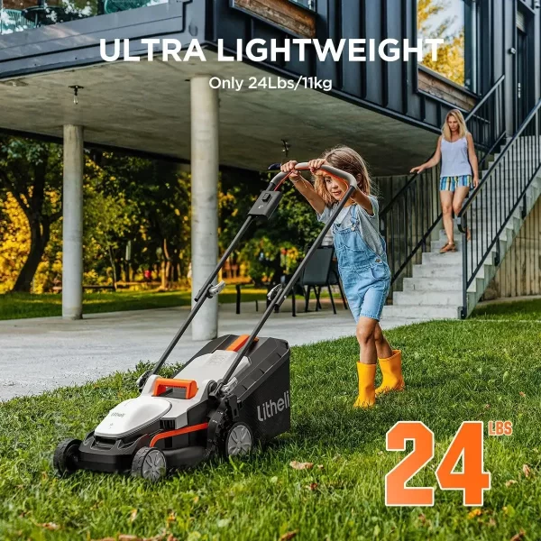 Cordless Lawn Mower 13 Inch, U20 Handy+ 20V Electric Lawn Mowers Portable Battery Included - Image 10
