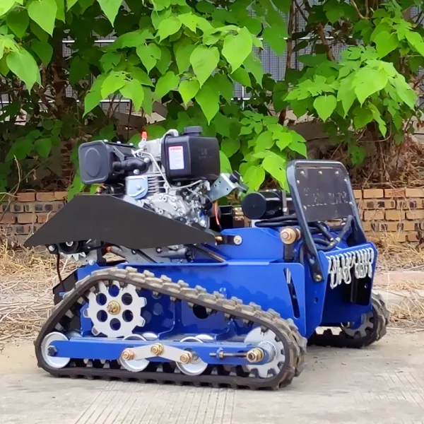 Powerful Gasoline Engine Remote Control Lawn Mower - Image 5