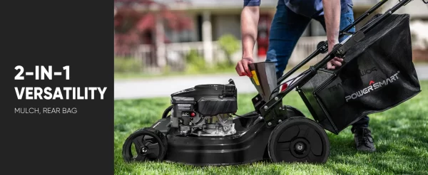 Self Propelled Gas Lawn Mower, 22 in. with 170cc OHV Engine Rear-Wheel-Drive - Image 10