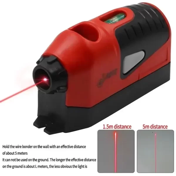 Mini Portable Laser Level Vertical Horizontal Laser Line - Image 6