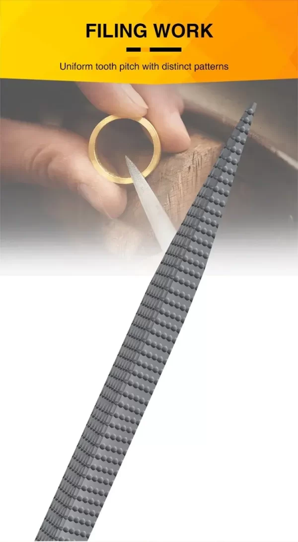Files Set Mini Rasp Woodworking Sanding Shaping Small Steel Files - Image 7
