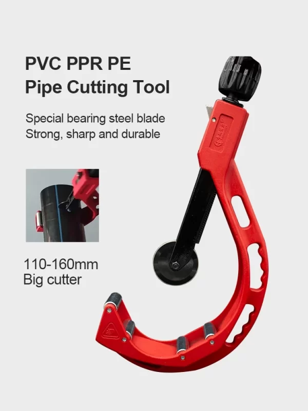Hot Pipe Cutter PVC Tube Cutter 50-120mm Dual-purpose Scissor - Image 15