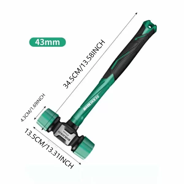 Rubber Hammer Transformable Multifunctional High Resilience Rubber Hammer - Image 9