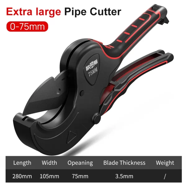 32/42mm Pipe Cutter Aluminum Pipe Scissors Tube Hose Plastic Pipes PVC/PPR - Image 10
