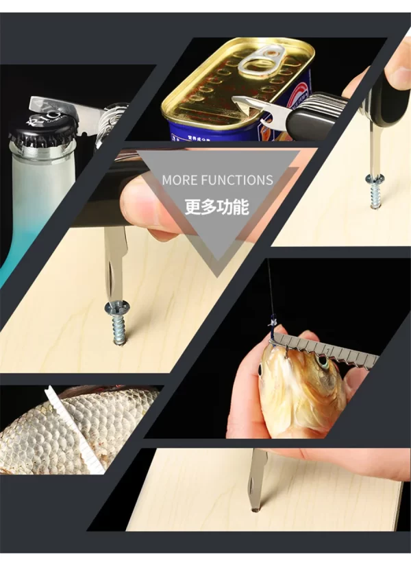 30 Basic Functions Folding military survival knives - Image 16